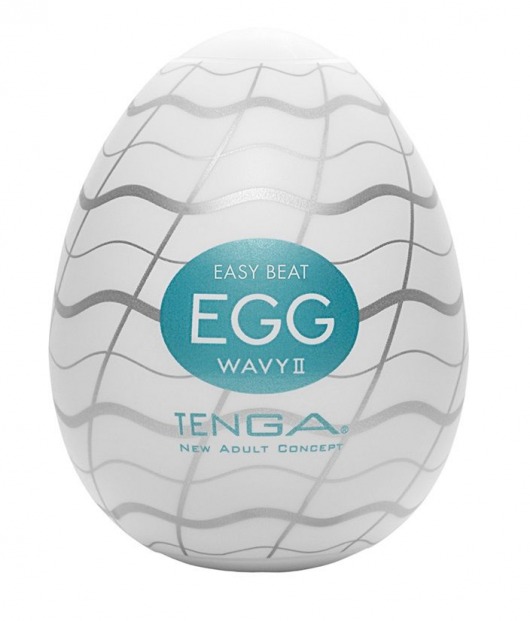 Мастурбатор-яйцо EGG Wavy II - Tenga - в Шахтах купить с доставкой