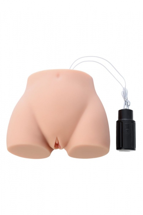 Мастурбатор-полуторс Cherry с вибрацией и двумя любовными тоннелями - KOKOS - в Шахтах купить с доставкой