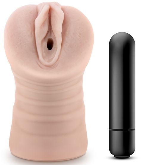 Телесный мастурбатор-вагина Rain - Blush Novelties - в Шахтах купить с доставкой