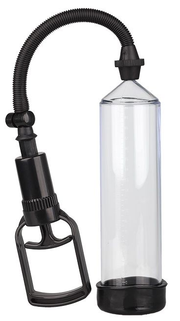 Прозрачная вакуумная помпа TRIGGER HANDLE PENIS PUMP - Dream Toys - в Шахтах купить с доставкой