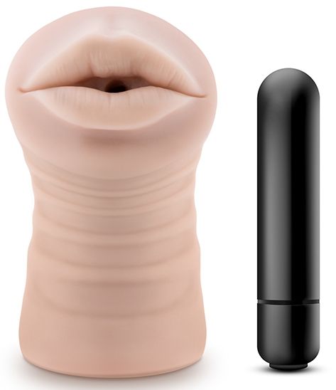 Телесный мастурбатор-ротик Skye - Blush Novelties - в Шахтах купить с доставкой