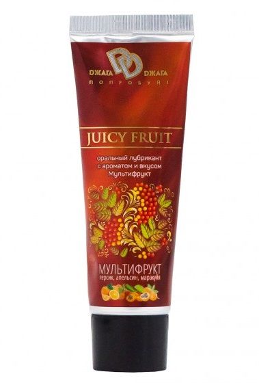 Интимный съедобный лубрикант JUICY FRUIT с ароматом фруктов - 30 мл. - БиоМед - купить с доставкой в Шахтах