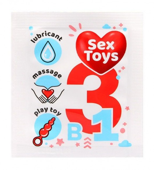 Гель-лубрикант на водной основе Sex Toys - 4 гр. - Биоритм - купить с доставкой в Шахтах
