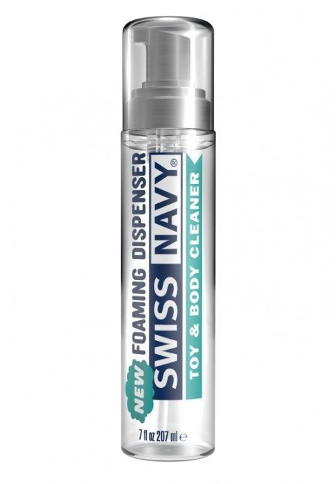 Очищающая пенка для игрушек и тела Swiss Navy Toy   Body Cleaner Foamer - 207 мл. - Swiss navy - купить с доставкой в Шахтах