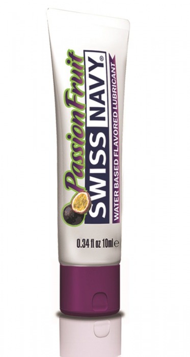 Лубрикант Swiss Navy Passion Fruit Lube с ароматом маракуйи - 10 мл. - Swiss navy - купить с доставкой в Шахтах