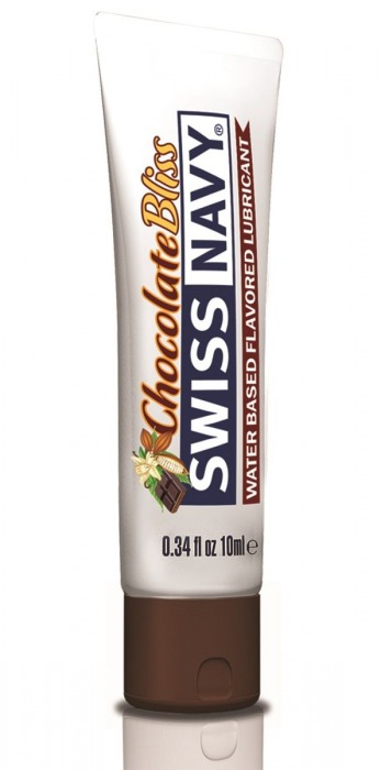 Лубрикант с ароматом шоколада Swiss Navy Chocolate Bliss Lube - 10 мл. - Swiss navy - купить с доставкой в Шахтах