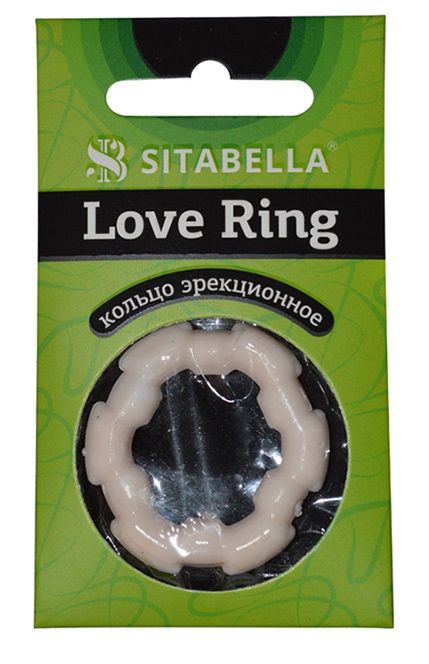 Фигурное эрекционное кольцо из киберкожи - Sitabella - в Шахтах купить с доставкой