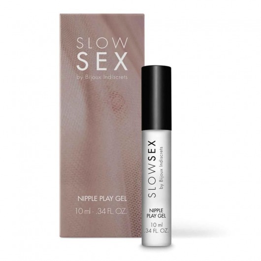Возбуждающий гель для сосков Slow Sex Nipple Play Gel - 10 мл. - Bijoux Indiscrets - купить с доставкой в Шахтах