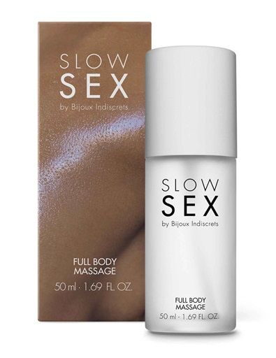 Массажный гель Slow Sex Full Body Massage - 50 мл. - Bijoux Indiscrets - купить с доставкой в Шахтах