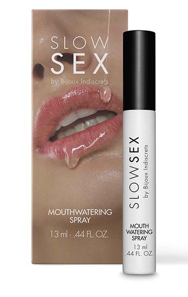 Спрей для усиления слюноотделения Slow Sex Mouthwatering Spray - 13 мл. - Bijoux Indiscrets - купить с доставкой в Шахтах