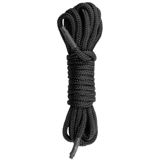 Черная веревка для бондажа Easytoys Bondage Rope - 5 м. - Easy toys - купить с доставкой в Шахтах