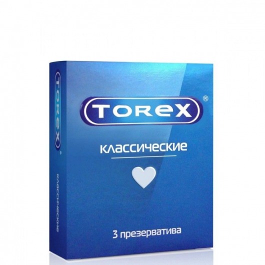 Гладкие презервативы Torex  Классические  - 3 шт. - Torex - купить с доставкой в Шахтах