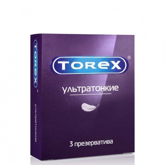 Презервативы Torex  Ультратонкие  - 3 шт. - Torex - купить с доставкой в Шахтах