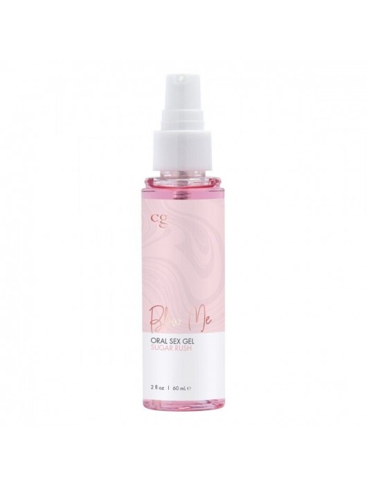 Гель для орального секса Sugar Rush с ароматом сладкой ваты - 60 мл. - CG - купить с доставкой в Шахтах