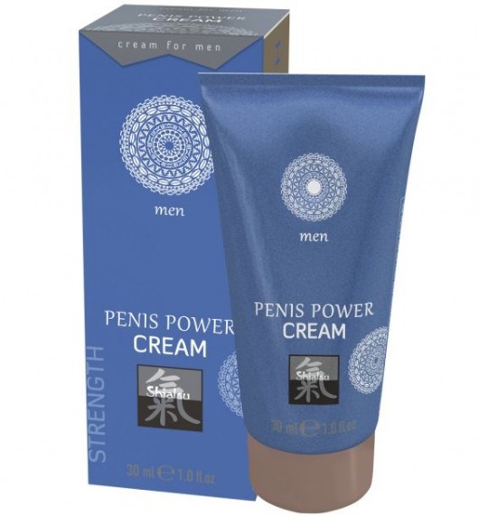 Возбуждающий крем для мужчин Penis Power Cream - 30 мл. - Shiatsu - купить с доставкой в Шахтах