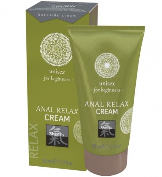 Анальный крем Anal Relax Cream - 50 мл. - Shiatsu - купить с доставкой в Шахтах