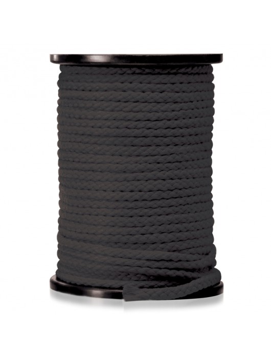 Черная веревка для связывания Bondage Rope - 60,9 м. - Pipedream - купить с доставкой в Шахтах