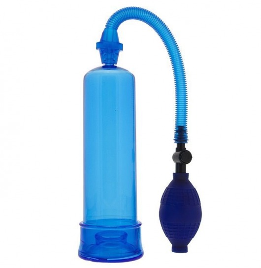 Синяя вакуумная помпа MENZSTUFF PENIS ENLARGER - Dream Toys - в Шахтах купить с доставкой