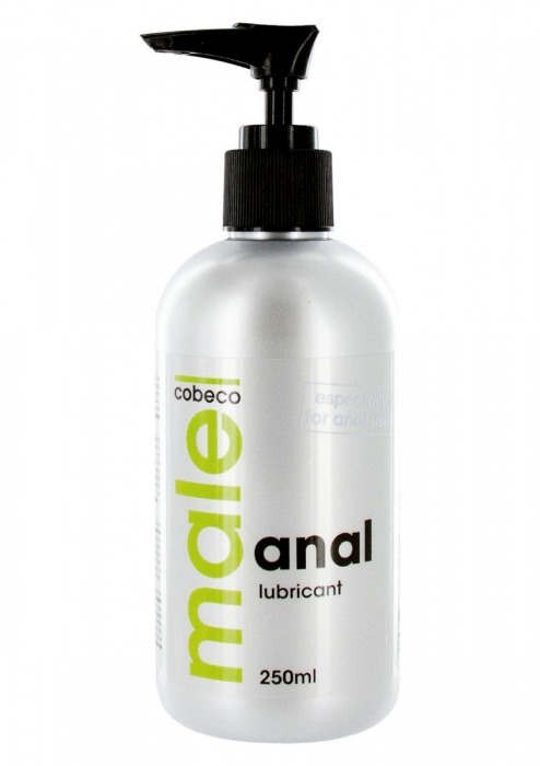 Анальный лубрикант MALE Cobeco Anal Lubricant - 250 мл. - Cobeco - купить с доставкой в Шахтах