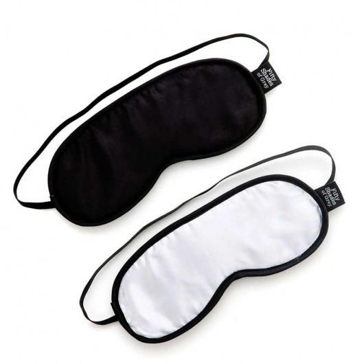 Набор из двух масок на глаза Soft Blindfold Twin Pack - Fifty Shades of Grey - купить с доставкой в Шахтах