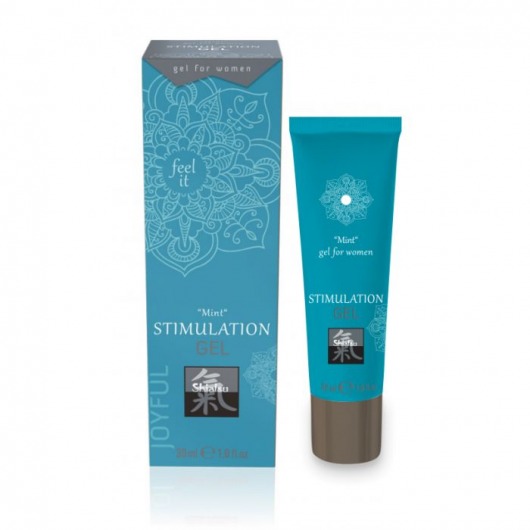 Возбуждающий интимный гель STIMULATION GEL Mint - 30 мл. - Shiatsu - купить с доставкой в Шахтах