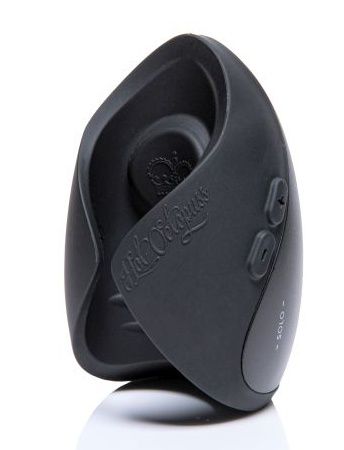 Черный инновационный мужской вибратор PULSE SOLO ESSENTIAL - Hot Octopuss - в Шахтах купить с доставкой