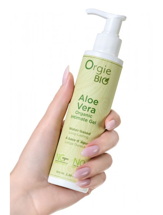Органический интимный гель ORGIE Bio Aloe Vera с экстрактом алоэ вера - 100 мл. - ORGIE - купить с доставкой в Шахтах