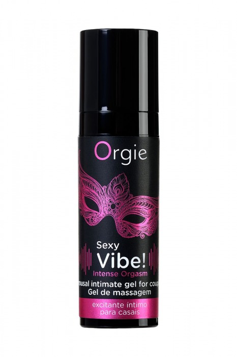 Гель для массажа ORGIE Sexy Vibe Intense Orgasm - 15 мл. - ORGIE - купить с доставкой в Шахтах