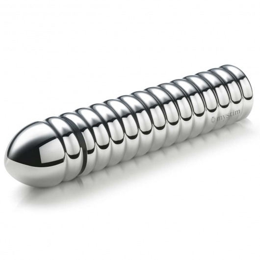 Рельефный фаллос для интенсивного электросекса Groovey George - 20 см. - MyStim - купить с доставкой в Шахтах