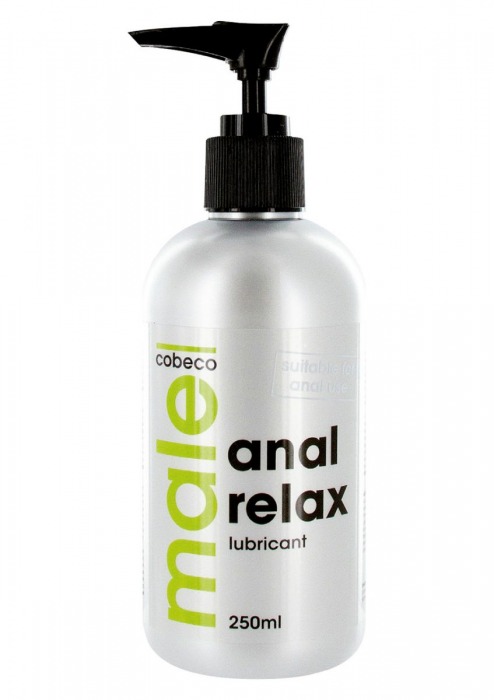 Анальный лубрикант MALE Cobeco Anal Relax Lubricant - 250 мл. - Cobeco - купить с доставкой в Шахтах