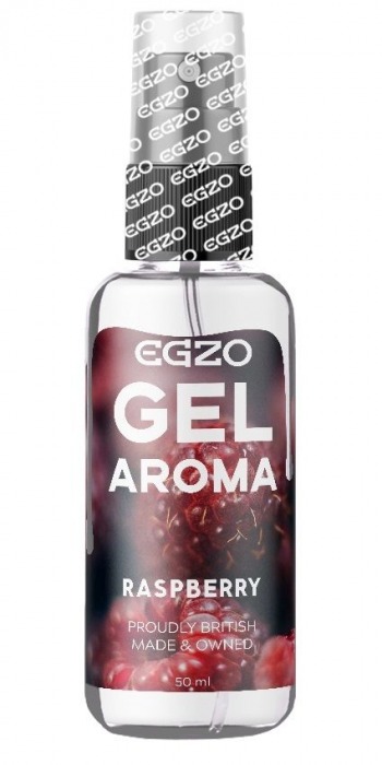Интимный лубрикант EGZO AROMA с ароматом малины - 50 мл. - EGZO - купить с доставкой в Шахтах