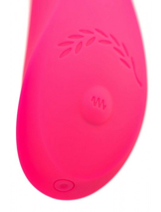 Розовый нереалистичный вибратор JOS Twig - 20,5 см. - JOS