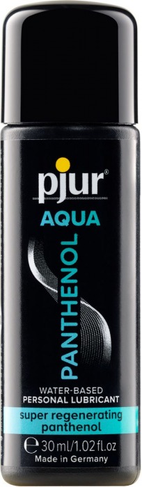 Лубрикант на водной основе с пантенолом pjur AQUA Panthenol - 30 мл. - Pjur - купить с доставкой в Шахтах