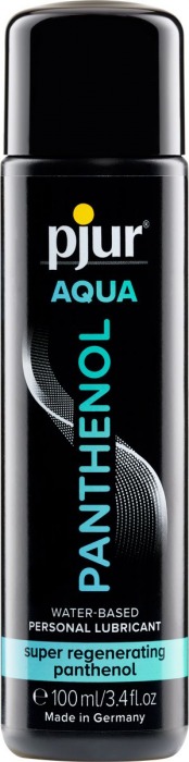 Лубрикант на водной основе с пантенолом pjur AQUA Panthenol - 100 мл. - Pjur - купить с доставкой в Шахтах