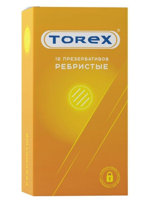 Текстурированные презервативы Torex  Ребристые  - 12 шт. - Torex - купить с доставкой в Шахтах