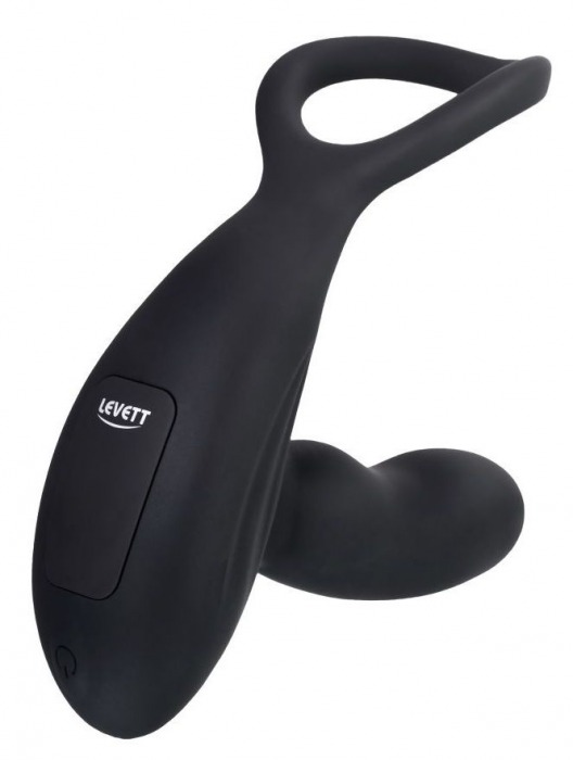 Черный стимулятор простаты Maud с вибрацией - Levett - в Шахтах купить с доставкой