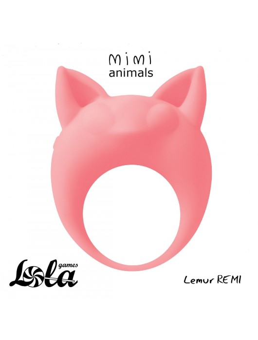 Оранжевое эрекционное кольцо Lemur Remi - Lola Games - в Шахтах купить с доставкой
