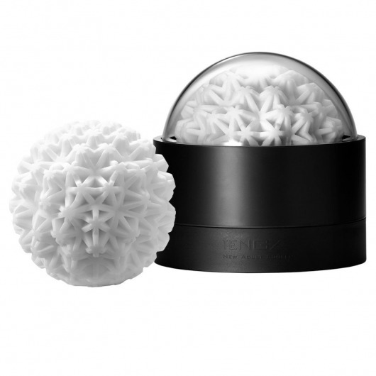 Белый мастурбатор Tenga Geo Coral - Tenga - в Шахтах купить с доставкой