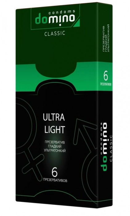 Супертонкие презервативы DOMINO Ultra Light - 6 шт. - Domino - купить с доставкой в Шахтах