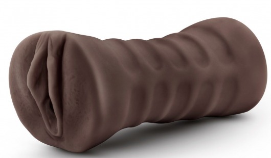 Коричневый мастурбатор-вагина Hot Chocolate Brianna - Blush Novelties - в Шахтах купить с доставкой