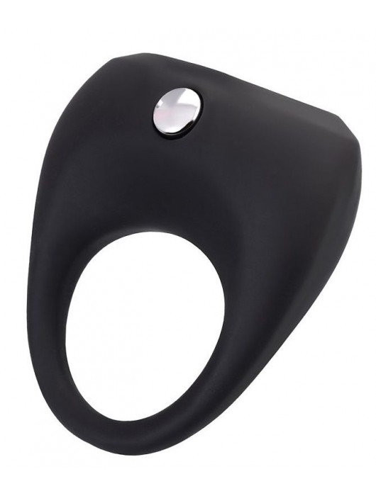 Черное эрекционное виброкольцо Erotist Cosm - Erotist Adult Toys - в Шахтах купить с доставкой