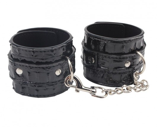 Черные наручники Surrender Wrist Restraints - Chisa - купить с доставкой в Шахтах