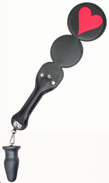 Шлёпалка  Черви  с анальным плагом - LOVETOY (А-Полимер) - купить с доставкой в Шахтах