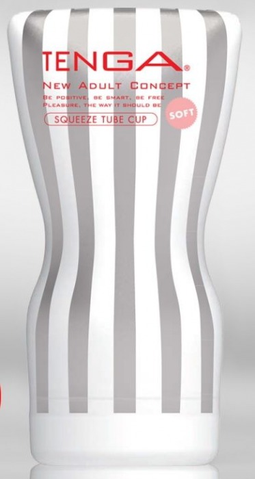 Мастурбатор TENGA Squeeze Tube Cup Soft - Tenga - в Шахтах купить с доставкой