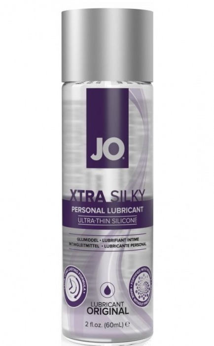 Лубрикант на силиконовой основе JO Xtra Silky - 60 мл. - System JO - купить с доставкой в Шахтах