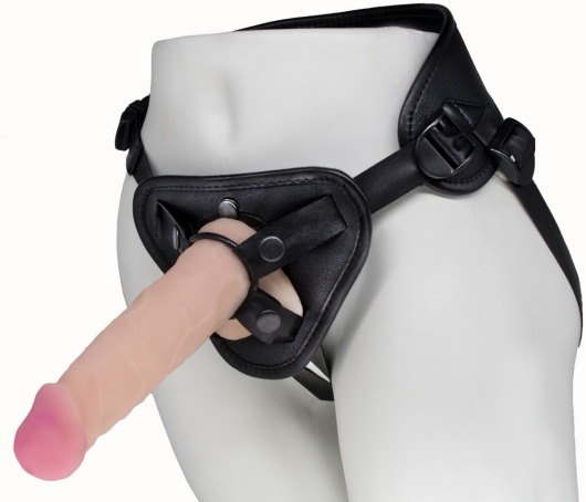 Пояс харнесс BEST UNI strap с 2 сменными насадками - 18,5 и 16 см. - LOVETOY (А-Полимер) - купить с доставкой в Шахтах