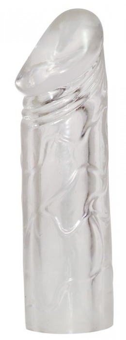 Удлиняющая насадка на пенис Mega Dick Sleeve Transparent - Orion - в Шахтах купить с доставкой