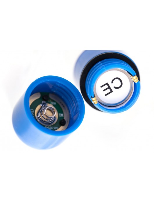 Синяя вибропуля A-Toys Braz - 5,5 см. - A-toys