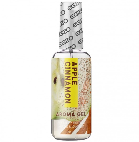 Интимный лубрикант EGZO AROMA с ароматом яблока и корицы - 50 мл. - EGZO - купить с доставкой в Шахтах