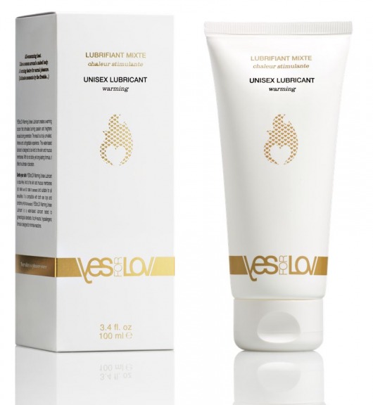 Лубрикант на водной основе с согревающим эффектом Warming Unisex Lubricant - 100 мл. - YESforLOV - купить с доставкой в Шахтах